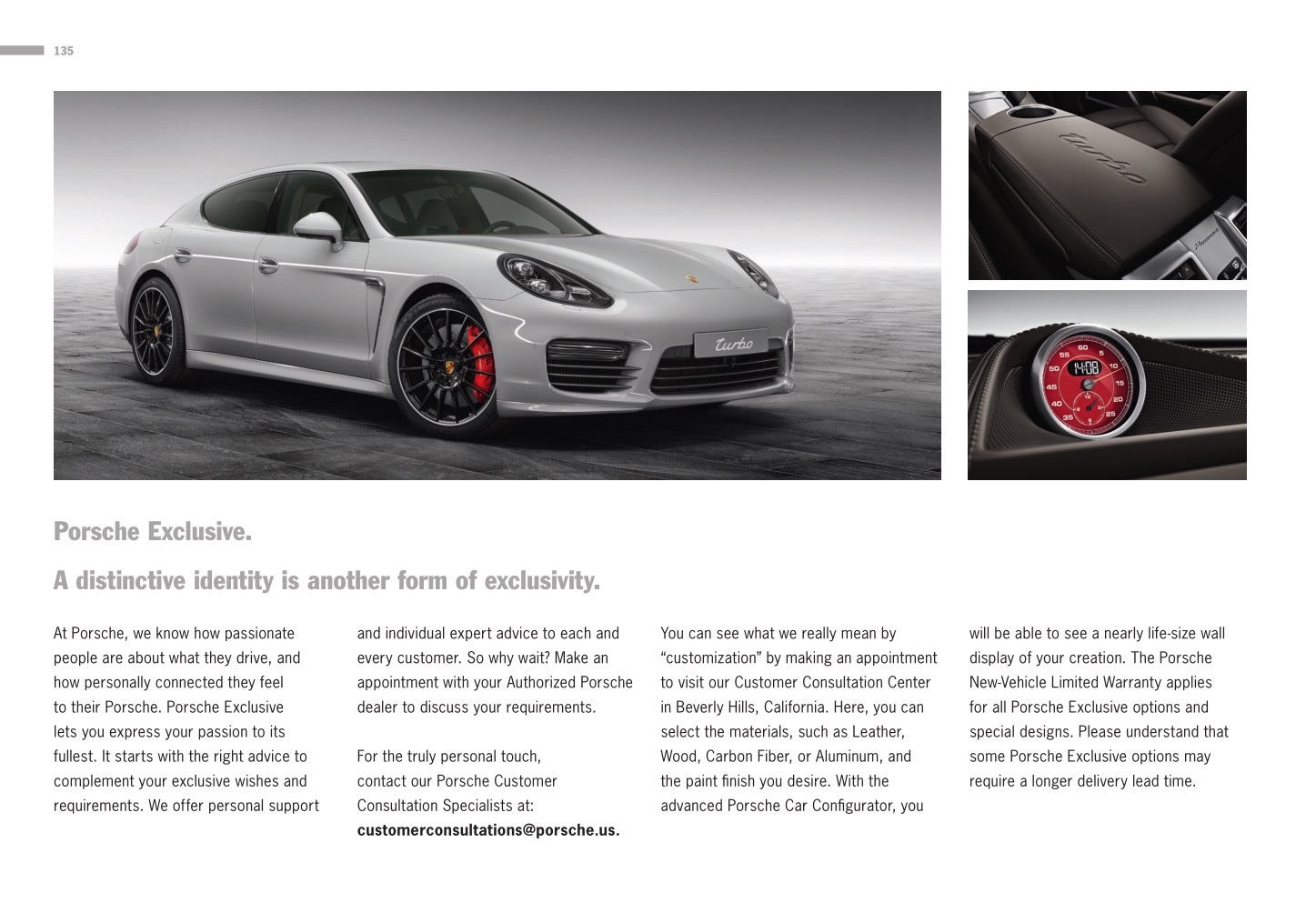 2014 Porsche Panamera Brochure Page 24